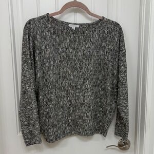 Women's Long Sleeve Gray Top
